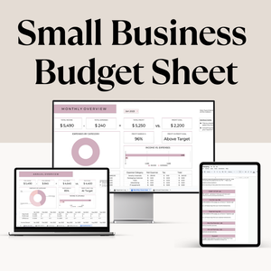 Small Business Budget Spreadsheet